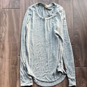 Wilfred Heather Gray Long Sleeve Tee